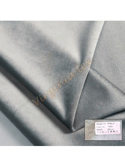 Draperie Catifea la Rola Engros, Latime 280 cm ; Lungimea 30 ml – Material Elegant pentru Decor Interior GRI